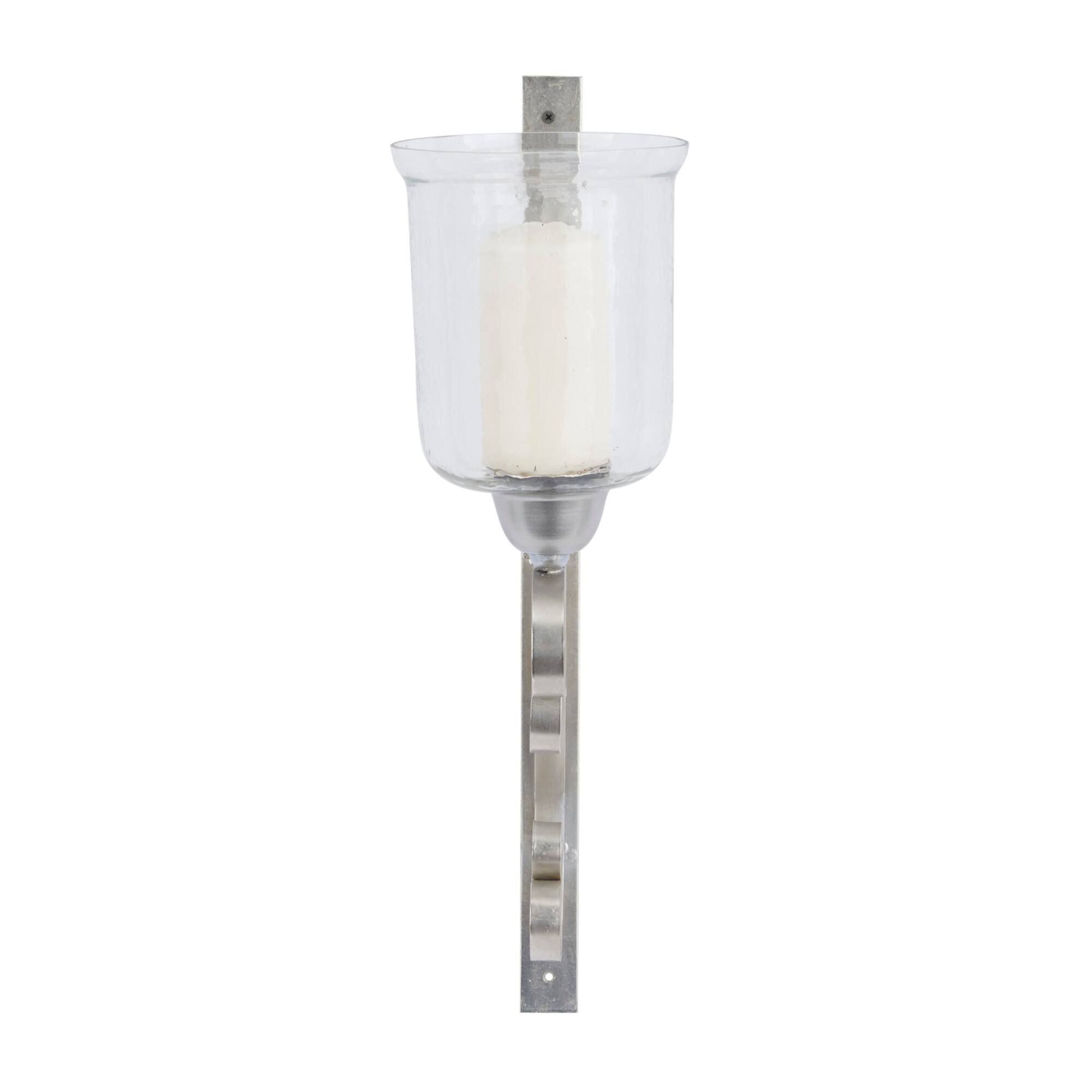 24" Silver Traditional Wall Sconce